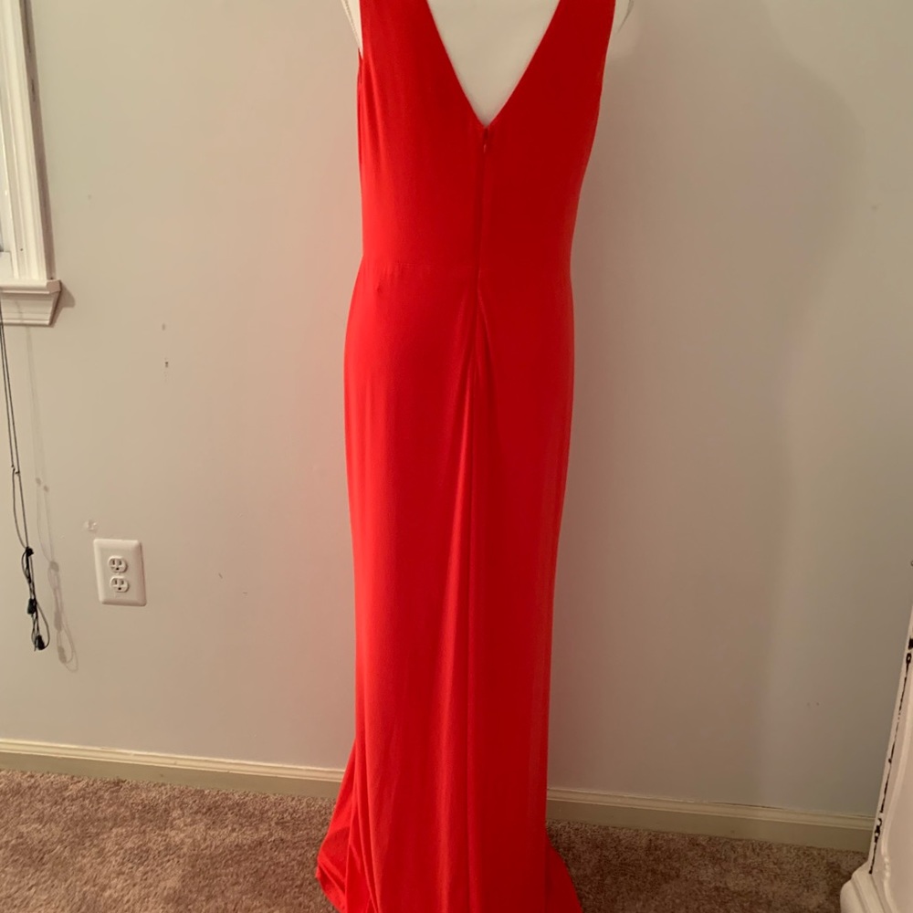 Beautiful Red Ralph Lauren Gown - Picture 4 of 10